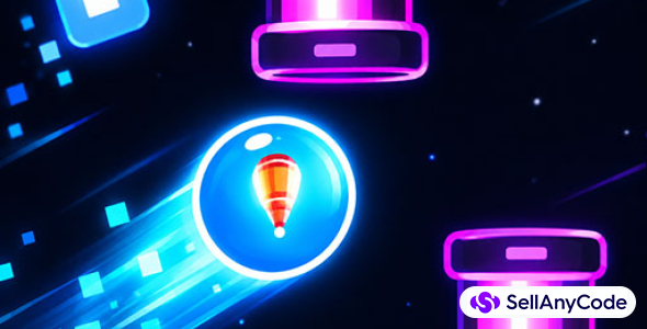 Velocity Dash - Cyber Action Runner HTML5 Game Source Code