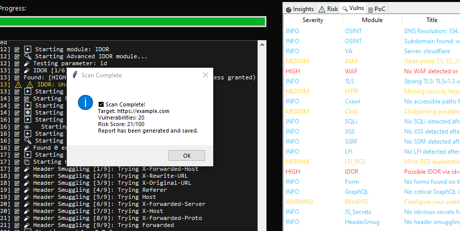 VulnScanner Pro — screenshot 4