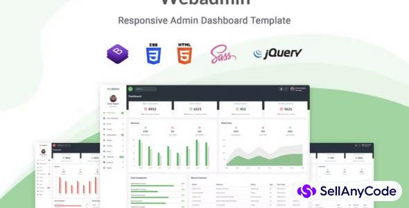 Webadmin - Responsive Admin Dashboard Template V2.0.0