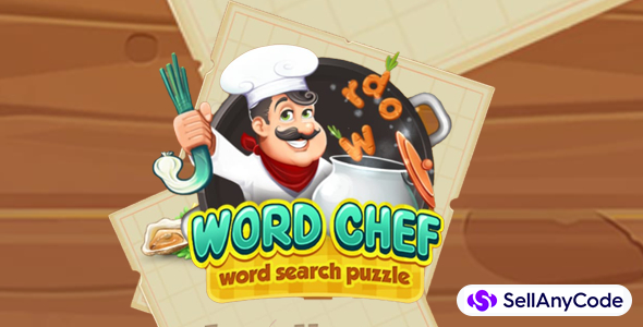 Word Chef Word Search Puzzle