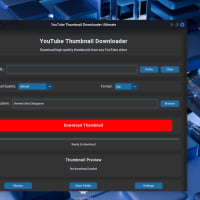 YouTube Thumbnail Downoloader (with GUI)