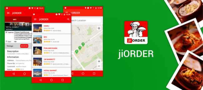 jiORDER Food Ordering