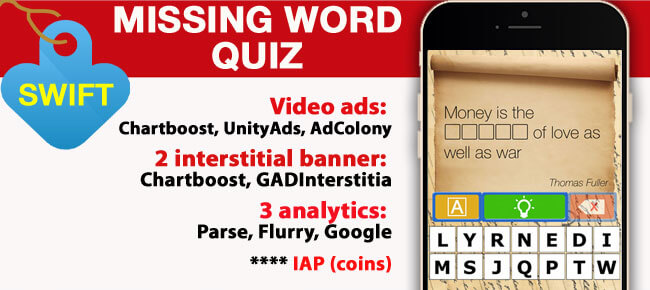 Missing Word Trivia Quiz