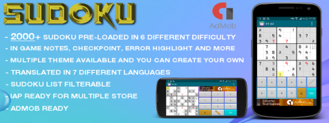 Sudoku source code for Android - Sell my app